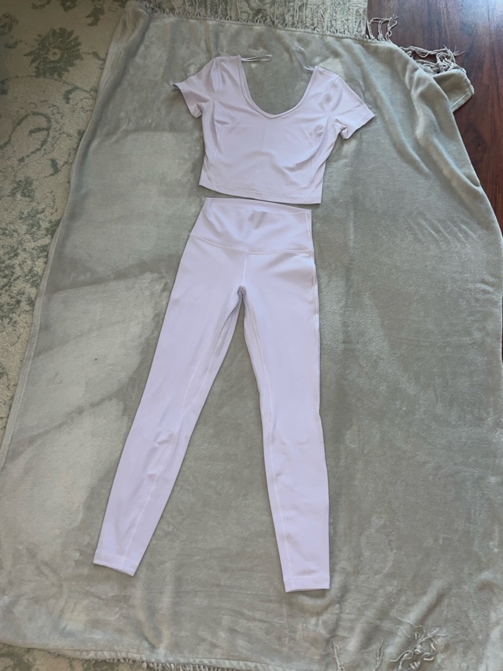 lululemon Align Top and Leggings Set in Lavender Dew